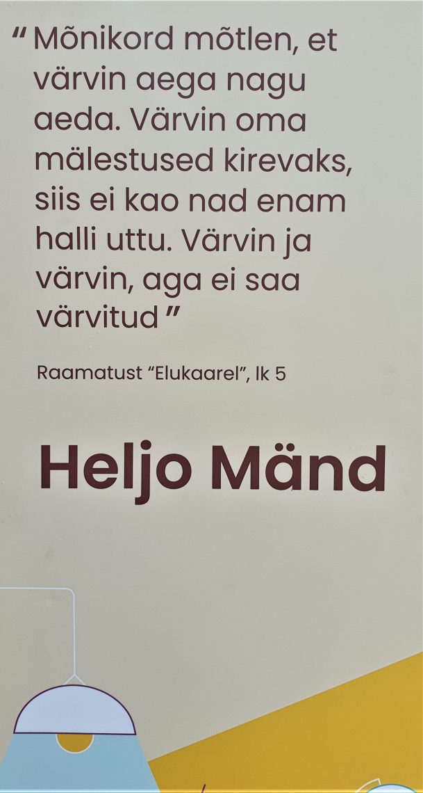 Raamatukapp kultuurikeskuse ees on pühendatud Heljo Männile