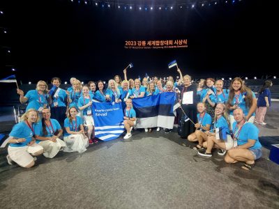 Nõmme Kultuurikeskuse Naiskoor Kevad esindas Eestit Lõuna-Koreas toimunud kooride maailmamängudel
