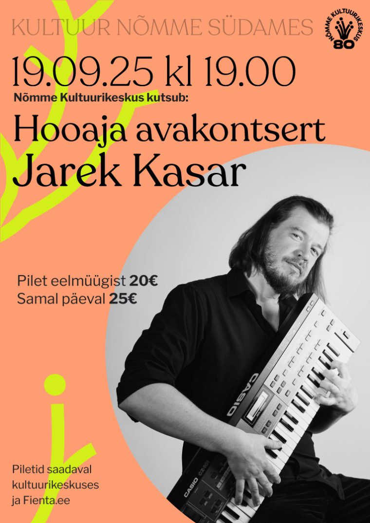 HOOAJA AVAKONTSERT: JAREK KASAR