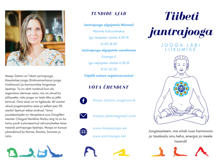 Alustab uus huviring Tiibeti jantrajooga algajatele
