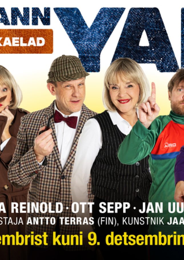 Kriminaalkomöödia ”Stockmann Yard – Kaubamaja kurikaelad” / Vana Baskini Teater